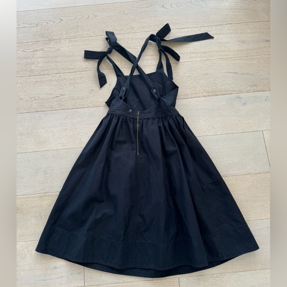Ulla Johnson Madi overall dress size 6 black - Picture 5 of 5